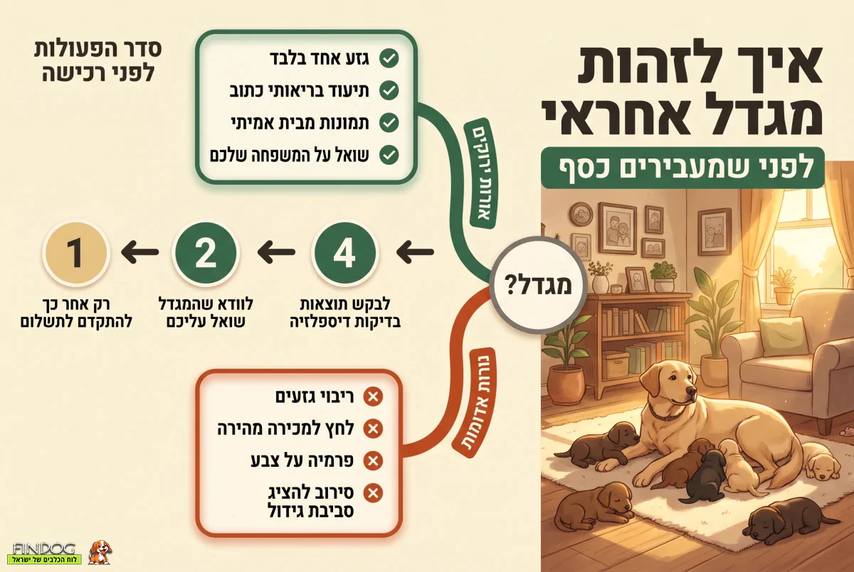 איך לזהות מגדל לברדור אמין